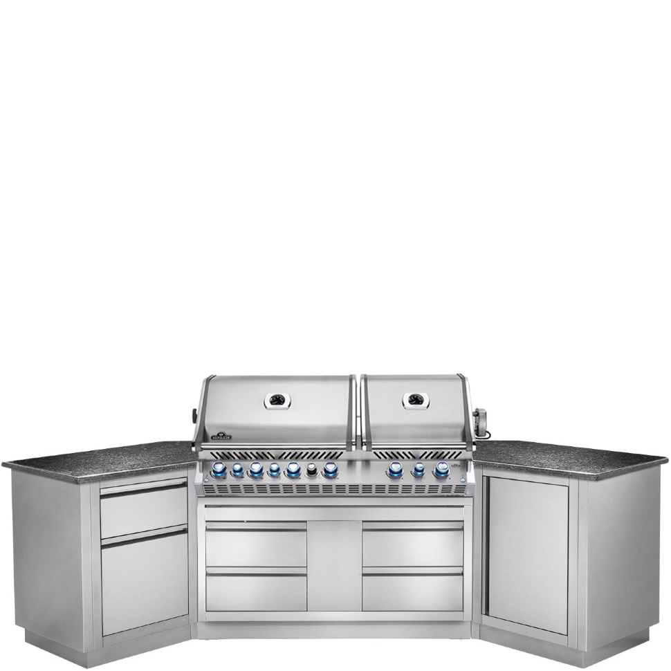 Летняя кухня Oasis 200 с грилем Napoleon Prestige BIPRO-825
