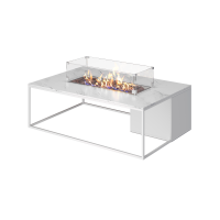 Газовый стол-камин KamineX ЛАКИ светлый