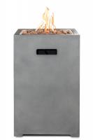 Газовый уличный стол-камин Clifton Compact Square Grey