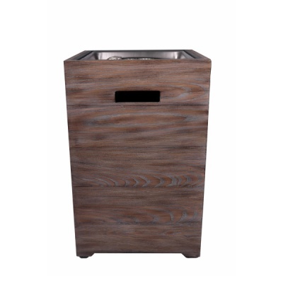 Газовый уличный стол-камин Clifton Compact Square Lime