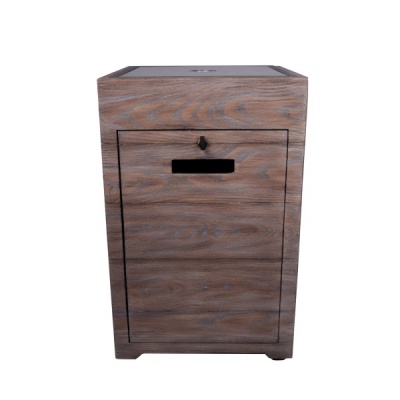 Газовый уличный стол-камин Clifton Compact Square Lime
