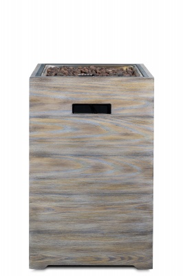 Газовый уличный стол-камин Clifton Compact Square Lime