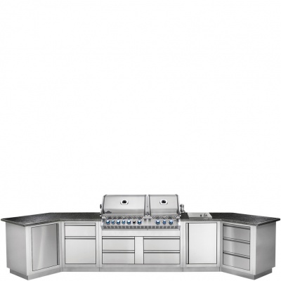 Летняя кухня Oasis 400 с грилем Napoleon Prestige BIPRO-825