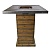 Газовый уличный стол-камин Clifton Comfort Standing Table Lime